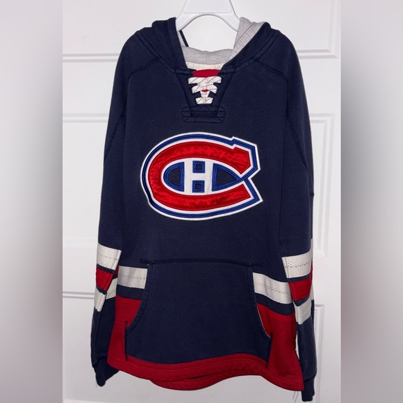 CCM Montreal Canadians Hockey Hoodie for kids Medium 10-12y - Picture 2 of 10